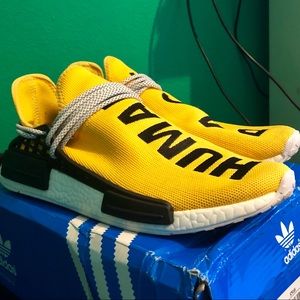 Adidas Yellow Human Race NMD
